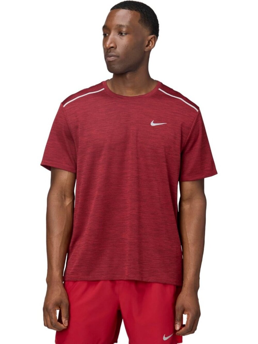 Men's Dri-Fit UV Protection Short-Sleeve Running Top - Lightweight Athletic Tee